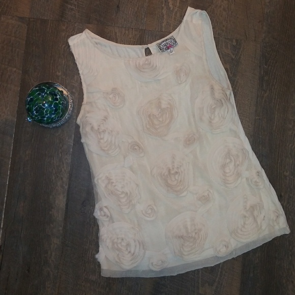 ANTHROPOLOGIE'S YOANA BARASCHI PINWHEEL TOP - Picture 3 of 7